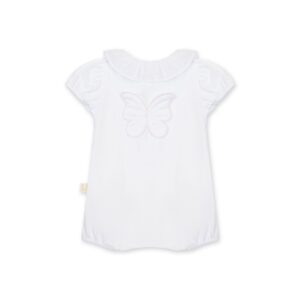 BUTTERFLY ROMPER WHITE