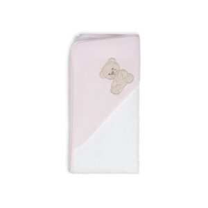 Badcape teddy pink