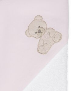 Badcape teddy pink